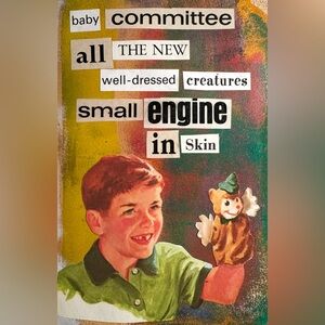 Original one of a kind collage